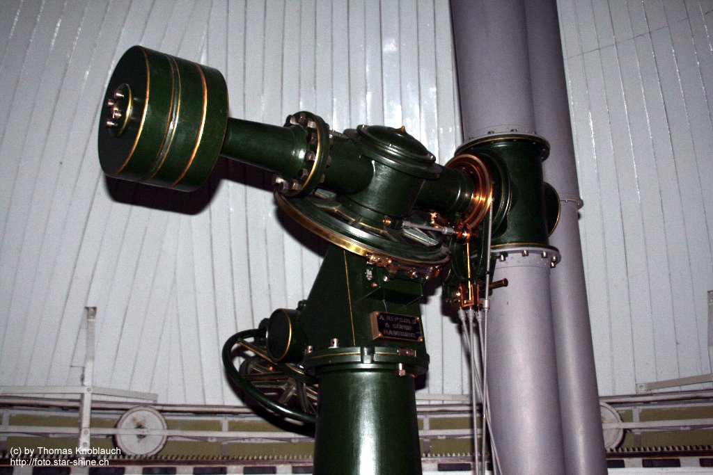 The mounting of the 1886 build refractor